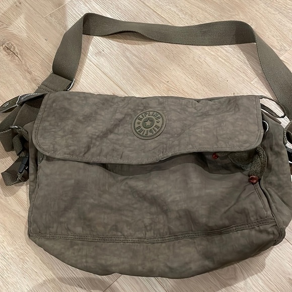 Kipling Handbags - Kipling Messenger crossbody diaper bag with changing pad.